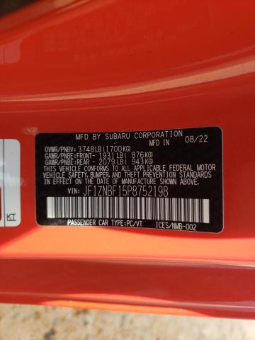 2023 TOYOTA GR 86 PREM JF1ZNBF15P8752198