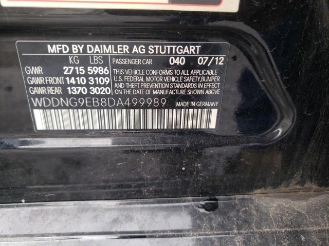 VIN WDDNG9EB8DA499989 2013 Mercedes-Benz S-Class, 5... no.12