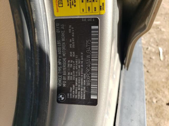 WBXPC9C40AWJ34775 BMW X3 Xdrive30i