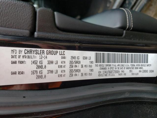 2015 JEEP GRAND CHER - 1C4RJFBG6FC726924