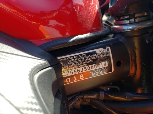 2018 HONDA CB650 FA MLHRC7556J5000114