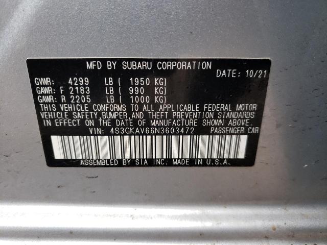 4S3GKAV66N3603472 Subaru Impreza Premium