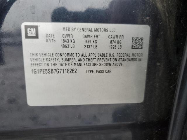 2016 CHEVROLET CRUZE LIMI - 1G1PE5SB7G7118262