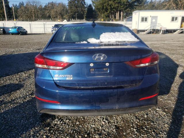 5NPD74LF6HH086255 Hyundai ELANTRA SE