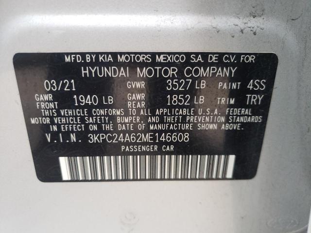 2021 HYUNDAI ACCENT SE - 3KPC24A62ME146608