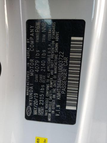 2020 HYUNDAI VELOSTER N - KMHT36AH1LU003722
