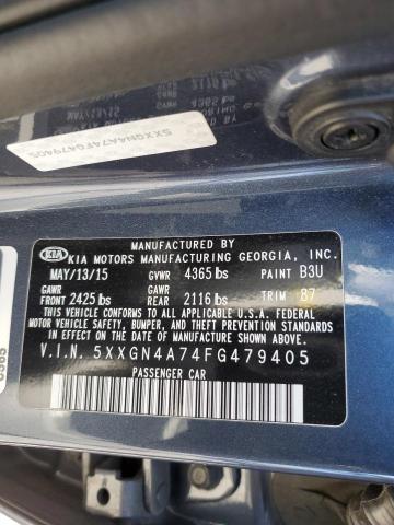 2015 KIA OPTIMA EX - 5XXGN4A74FG479405