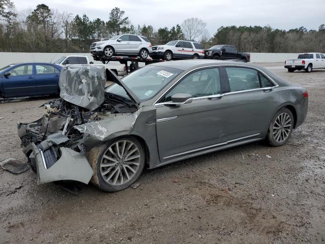 Lincoln Continental salvage cars for sale: 2017 Lincoln Continental Select