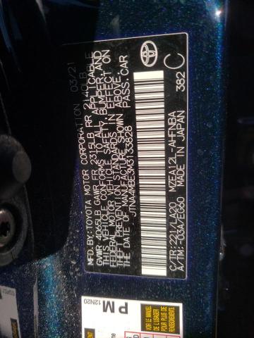 2021 TOYOTA COROLLA XS - JTNA4MBE3M3133828
