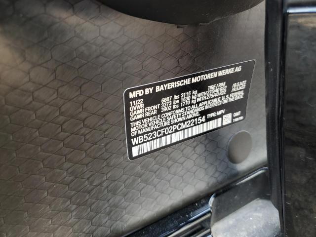 2023 BMW IX XDRIVE5 WB523CF02PCM22154