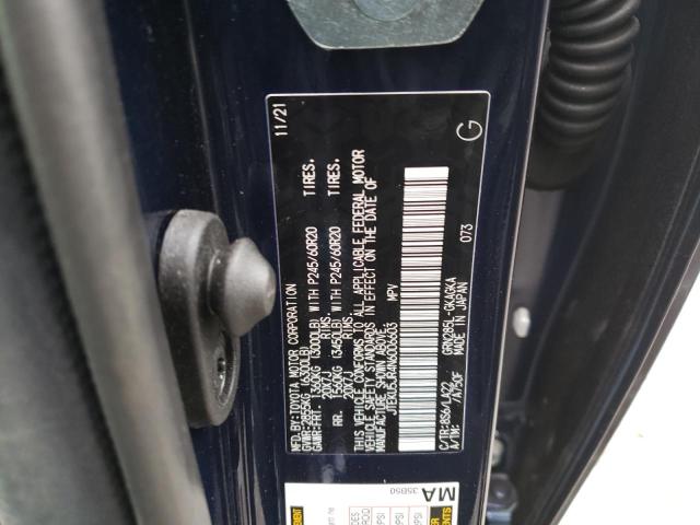 2022 TOYOTA 4RUNNER LI JTEKU5JR4N6006603