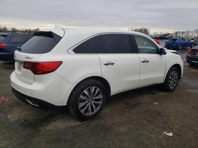 2016 ACURA MDX TECHNO - 5FRYD3H4XGB007760