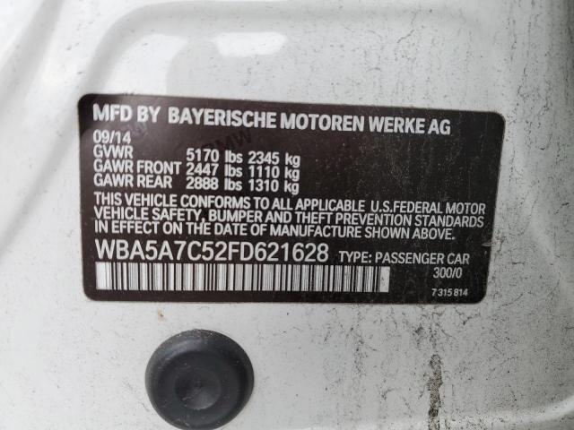 WBA5A7C52FD621628 BMW 5 Series