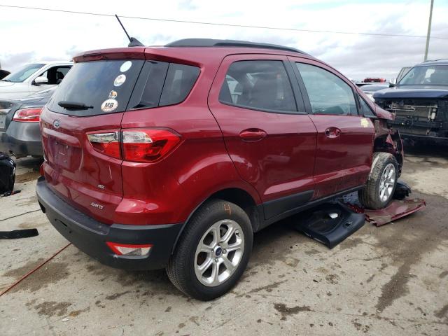 MAJ6S3GLXLC346751 Ford Ecosport Se