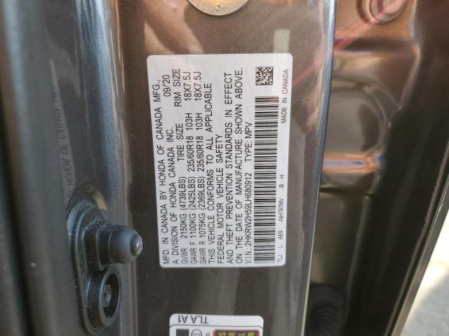 2020 HONDA CR-V EX - 2HKRW2H59LH680912
