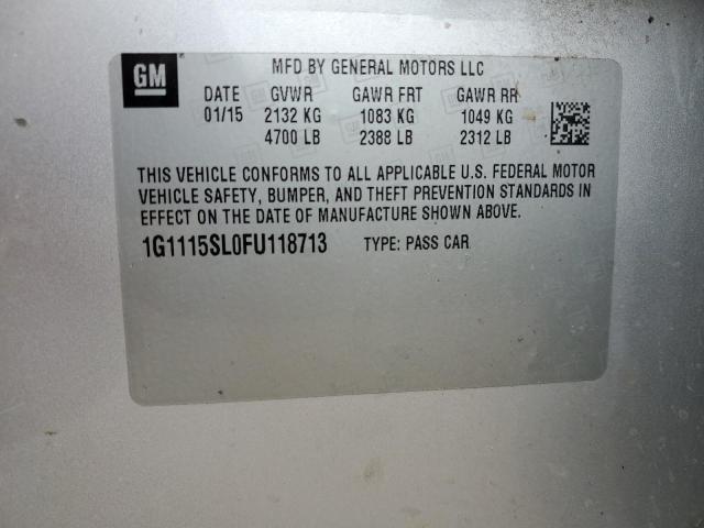 2015 CHEVROLET IMPALA LT - 1G1115SL0FU118713