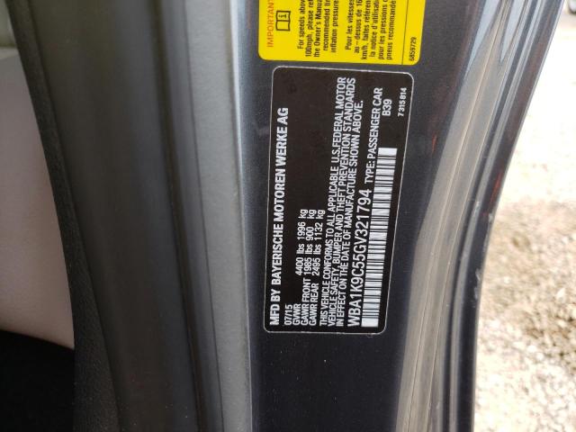 2016 BMW 228 I SULE WBA1K9C55GV321794