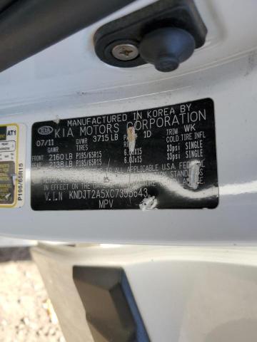 KNDJT2A5XC7355643 KIA Soul