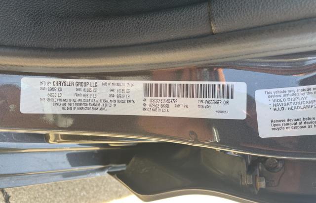 2015 CHRYSLER 200 LX - 1C3CCCFB1FN564707