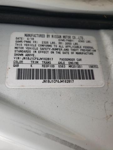2018 NISSAN ROGUE SP - JN1BJ1CP4JW162817