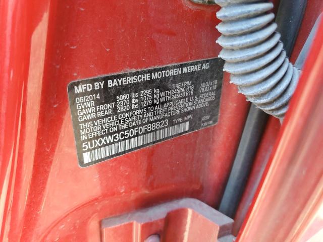 5UXXW3C50F0F88823 BMW X4 Xdrive28i
