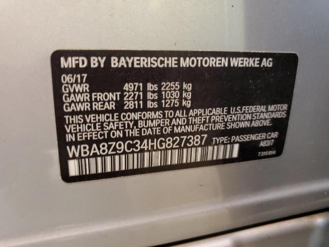 2017 BMW 330 XIGT - WBA8Z9C34HG827387