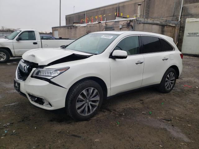 2016 ACURA MDX TECHNO - 5FRYD3H4XGB007760