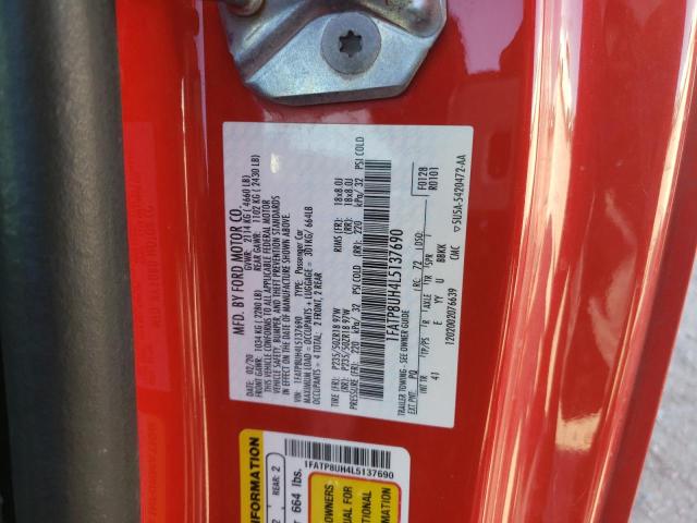 2020 FORD MUSTANG - 1FATP8UH4L5137690