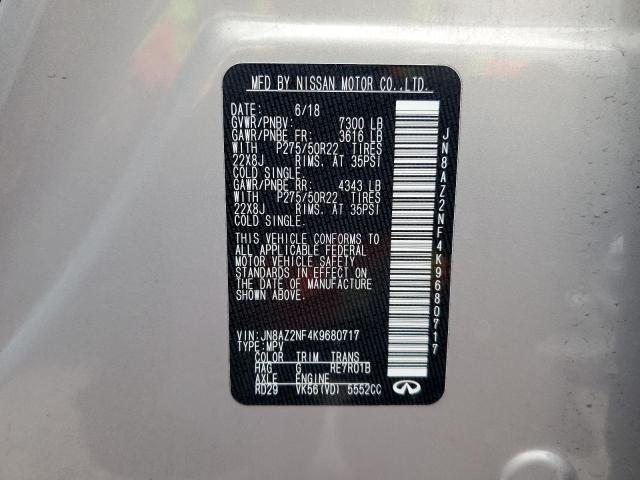 2019 INFINITI QX80 LUXE - JN8AZ2NF4K9680717