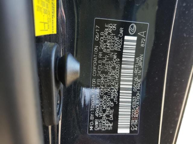 2017 LEXUS RC 300 JTHSM5BC1H5003519
