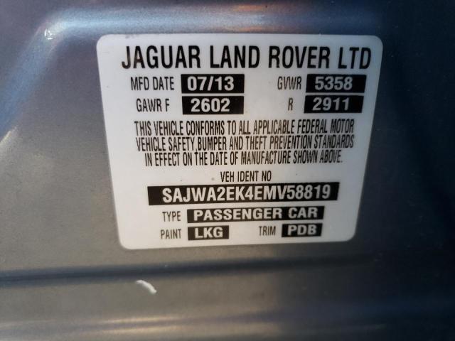 SAJWA2EK4EMV58819 Jaguar XJR