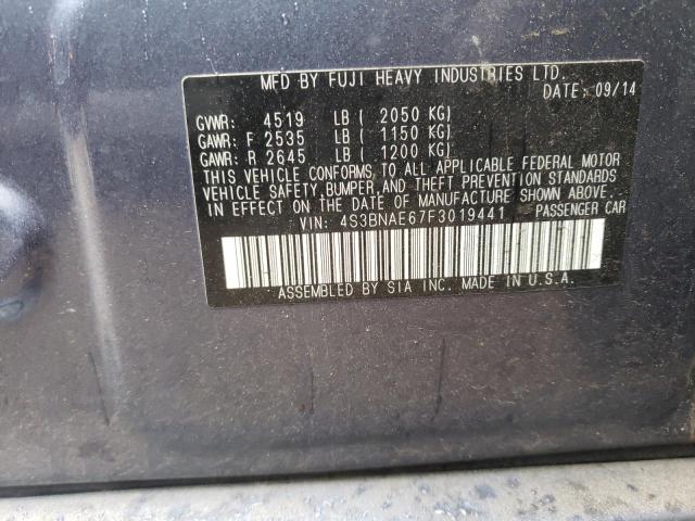 4S3BNAE67F3019441 Subaru Legacy 2.5i Premium