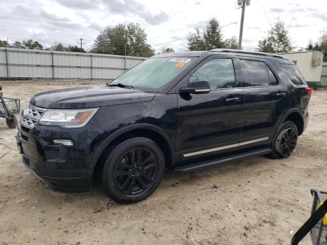 Salvage cars for sale from Copart Midway, FL: 2018 Ford Explorer XLT