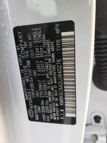 2020 HYUNDAI KONA SEL P - KM8K6CAA2LU440276