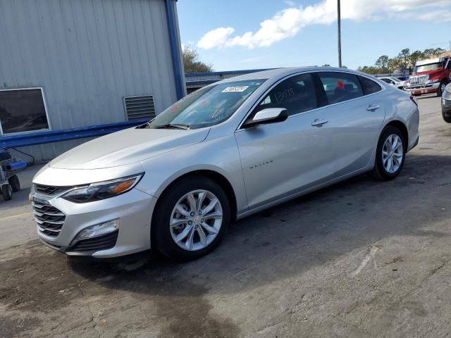 Salvage cars for sale from Copart Orlando, FL: 2021 Chevrolet Malibu LT