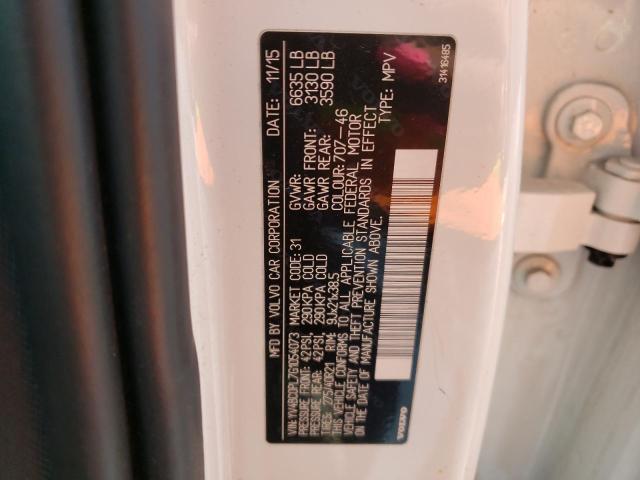 2016 VOLVO XC90 T8 YV4BC0PL7G1054073