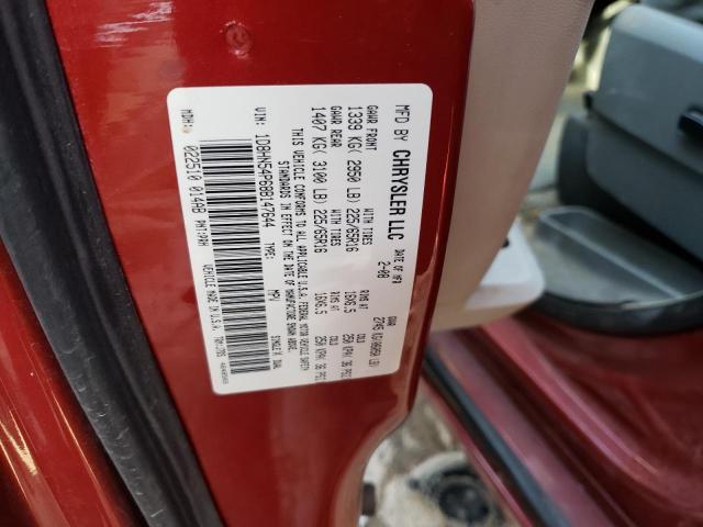 2008 DODGE GRAND CARAVAN SXT VIN: 1D8HN54P68B147644