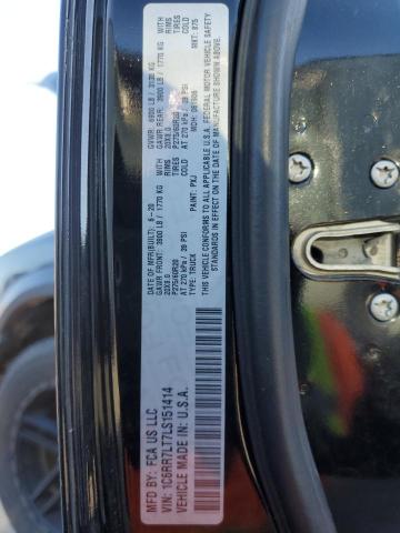 2020 RAM 1500 CLASS 1C6RR7LT7LS151414