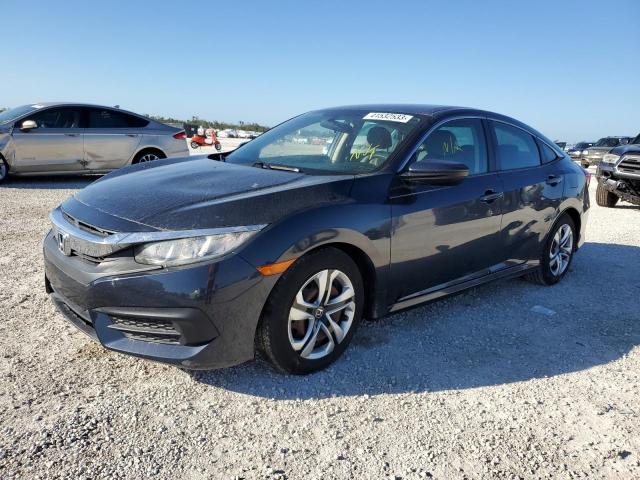 Honda Civic salvage cars for sale: 2018 Honda Civic LX