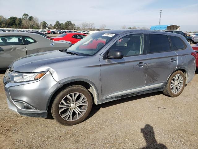 Mitsubishi Outlander salvage cars for sale: 2017 Mitsubishi Outlander ES