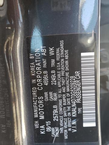 2016 KIA CADENZA LU - KNALN4D70G5209228