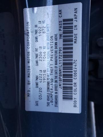JM1BPBNM1L1172791 Mazda 3 Premium