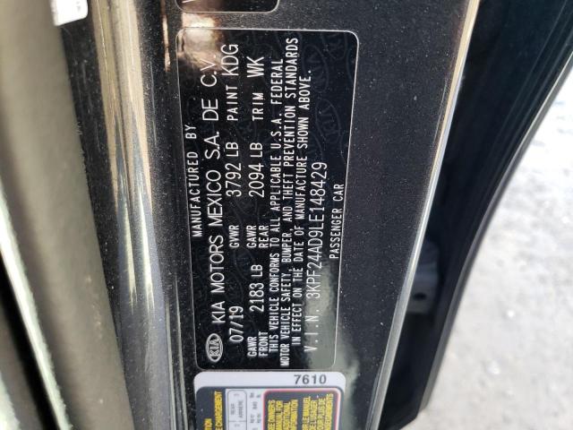 3KPF24AD9LE148429 KIA Forte