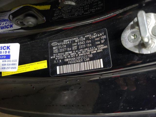 2015 HYUNDAI GENESIS CO - KMHHU6KJ0FU121799
