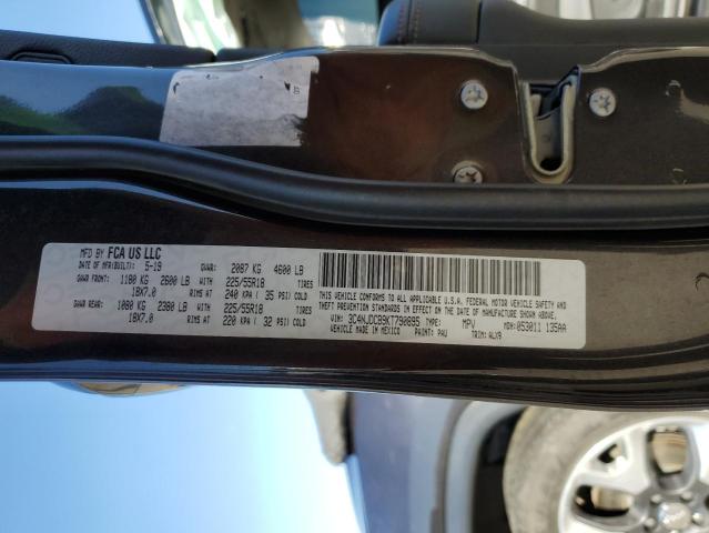 3C4NJDCB9KT790895 Jeep Compass Limited