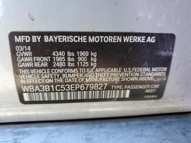 WBA3B1C53EP679827 BMW 320 I