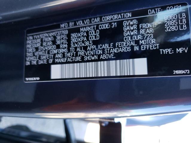 YV4102PK4M1737769 Volvo Xc90 T5 Momentum