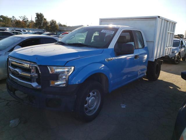 Salvage cars for sale from Copart Martinez, CA: 2017 Ford F150 Super Cab