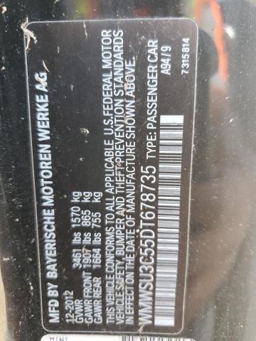 WMWSU3C55DT678735 Mini Cooper