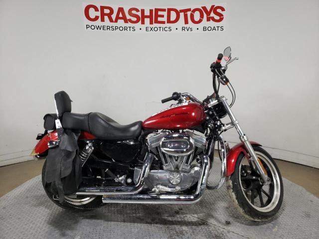 Salvage motorcycles for sale at Dallas, TX auction: 2012 Harley-Davidson XL883 Superlow